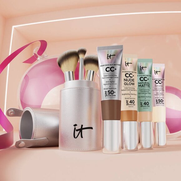 IT Cosmetics 4-Pc. Celebrate Creative Looks Makeup Brush Set - NEW - Picture 14 of 14